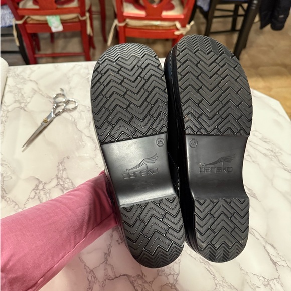 Dansko Black Leather Clogs - Picture 16 of 16